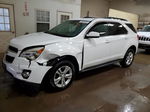 2012 Chevrolet Equinox Lt White vin: 2GNFLNE50C6355093