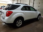 2012 Chevrolet Equinox Lt White vin: 2GNFLNE50C6355093