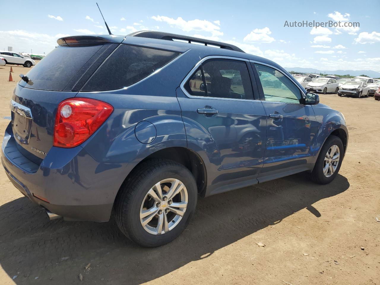 2012 Chevrolet Equinox Lt Blue vin: 2GNFLNE52C6290392