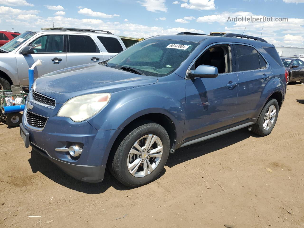 2012 Chevrolet Equinox Lt Blue vin: 2GNFLNE52C6290392