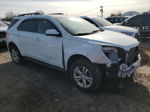 2012 Chevrolet Equinox Lt White vin: 2GNFLNE53C6341219