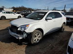 2012 Chevrolet Equinox Lt White vin: 2GNFLNE53C6341219