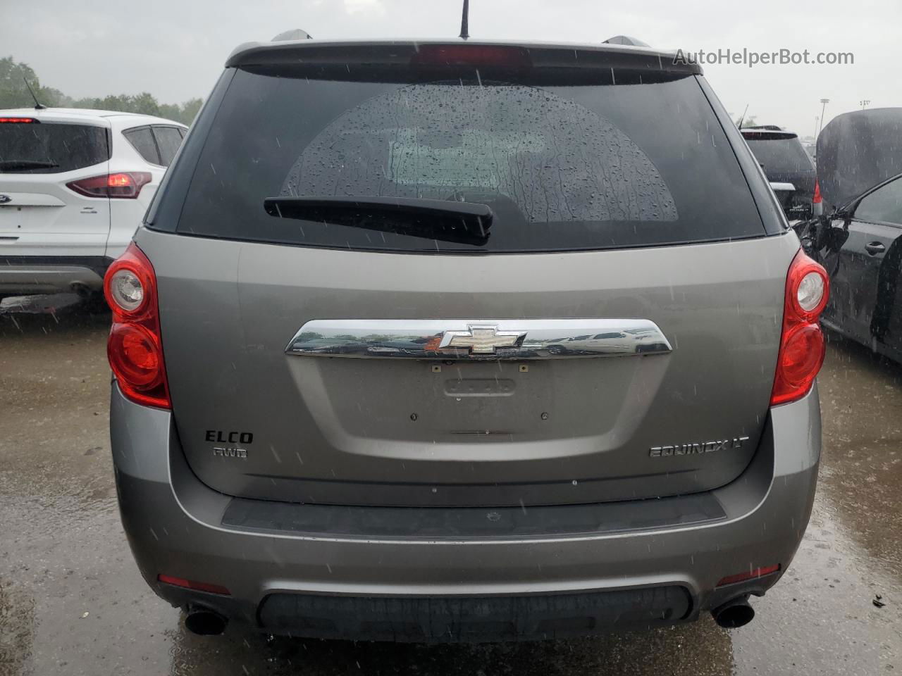 2012 Chevrolet Equinox Lt Silver vin: 2GNFLNE54C6322632