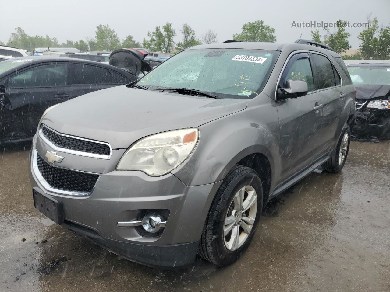 2012 Chevrolet Equinox Lt Silver vin: 2GNFLNE54C6322632