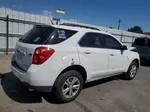 2012 Chevrolet Equinox Lt White vin: 2GNFLNE55C6316578