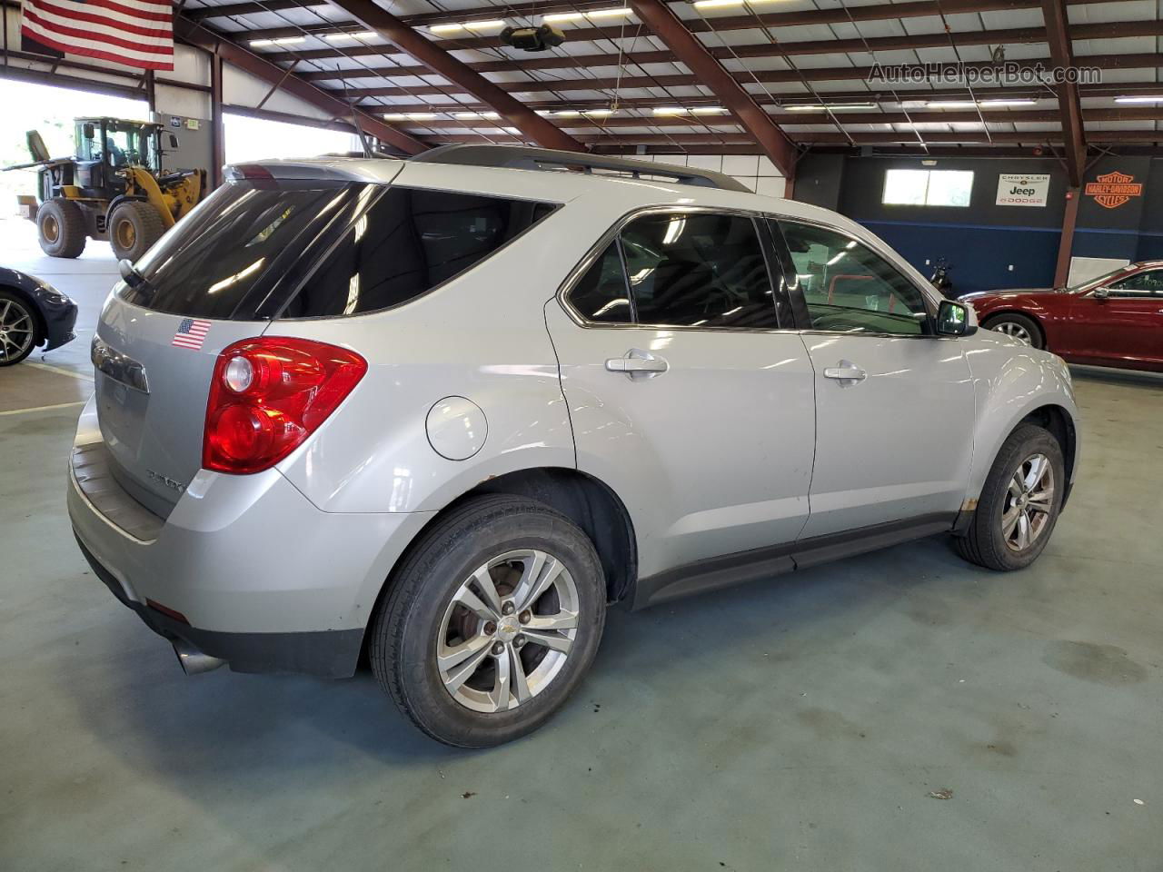 2012 Chevrolet Equinox Lt Silver vin: 2GNFLNE57C6368648