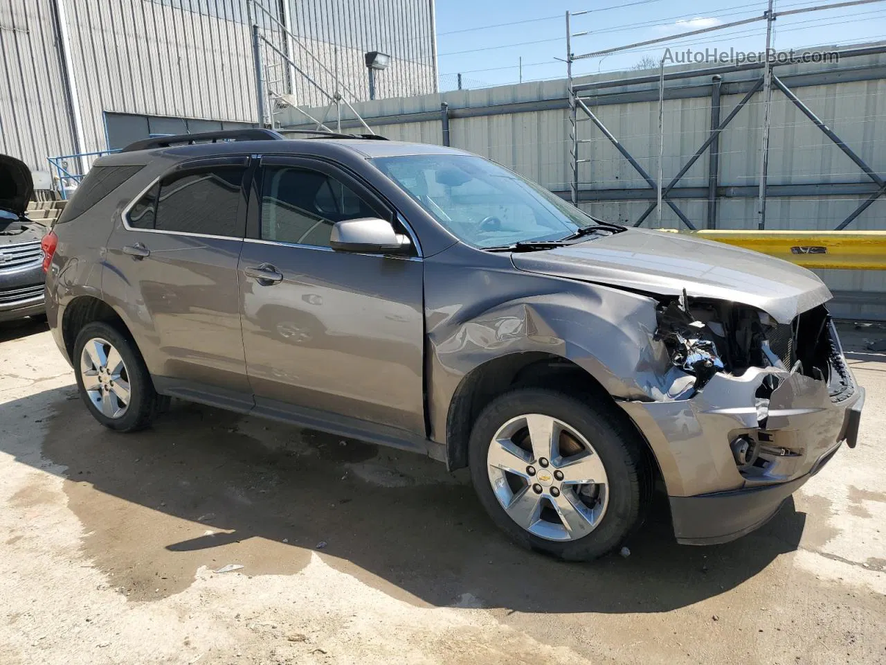 2012 Chevrolet Equinox Lt Gray vin: 2GNFLNE58C6205507