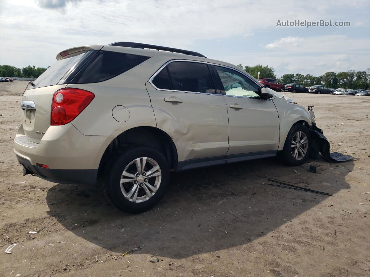 2012 Chevrolet Equinox Lt Beige vin: 2GNFLNEK0C6110641