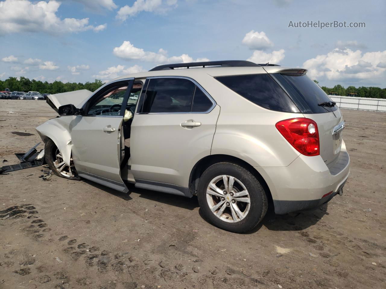 2012 Chevrolet Equinox Lt Beige vin: 2GNFLNEK0C6110641