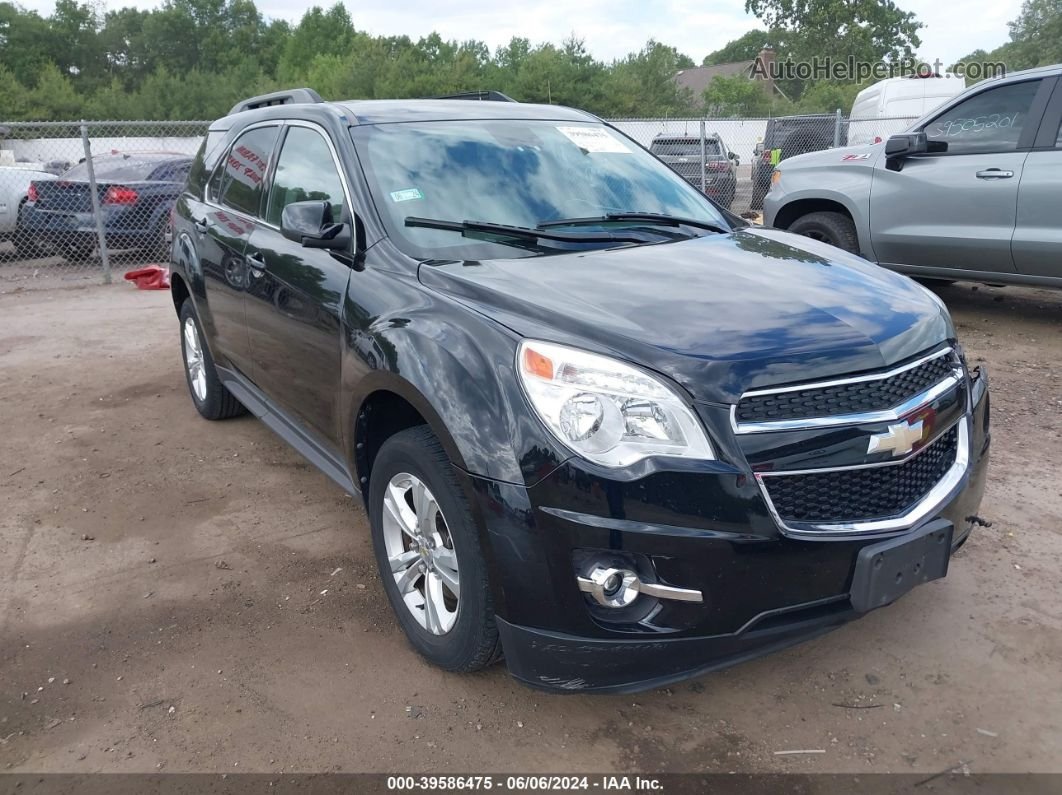 2012 Chevrolet Equinox 2lt Black vin: 2GNFLNEK0C6165736