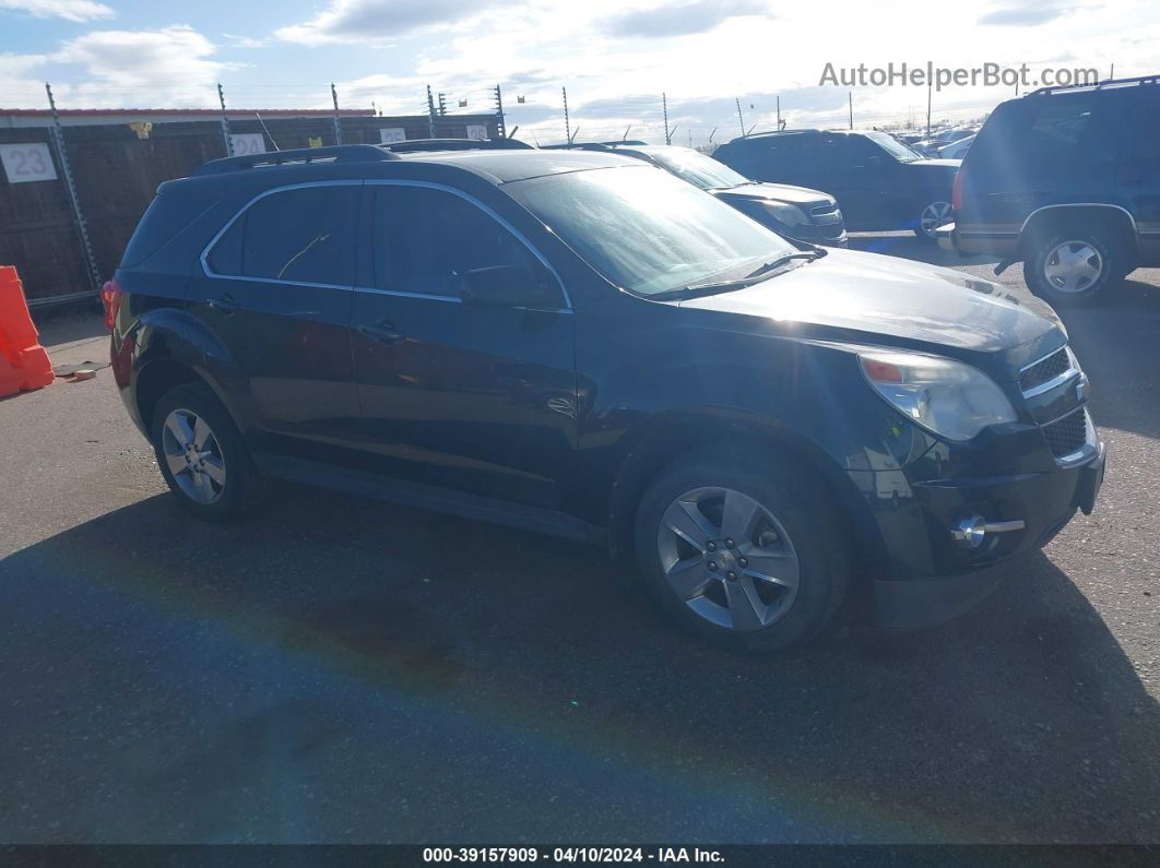 2012 Chevrolet Equinox 2lt Black vin: 2GNFLNEK0C6260328