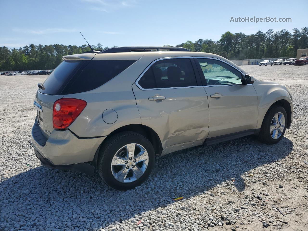 2012 Chevrolet Equinox Lt Beige vin: 2GNFLNEK0C6282457