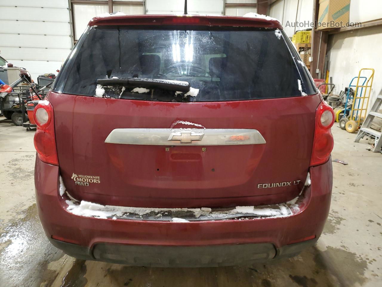 2012 Chevrolet Equinox Lt Красный vin: 2GNFLNEK0C6326327