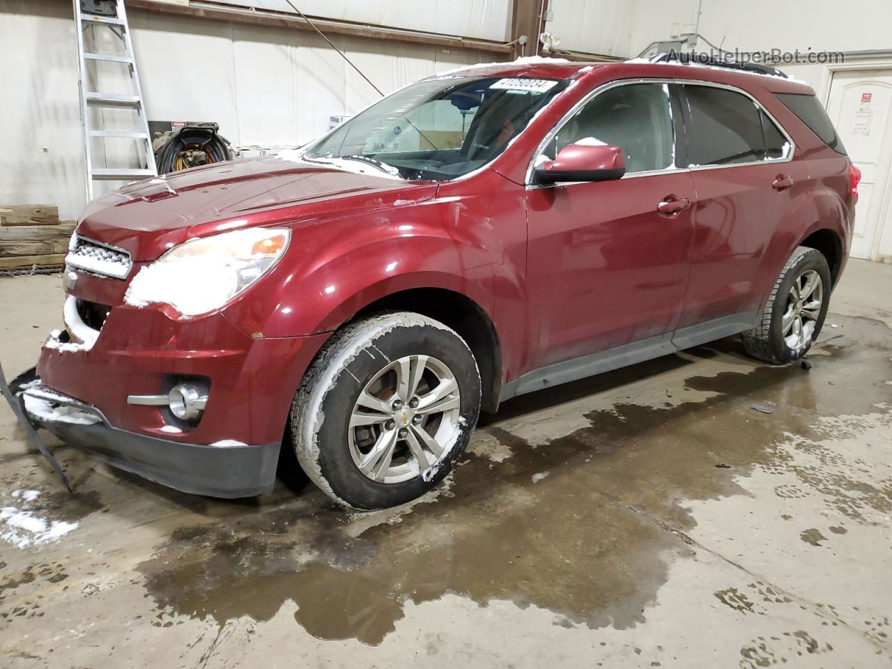 2012 Chevrolet Equinox Lt Red vin: 2GNFLNEK0C6326327