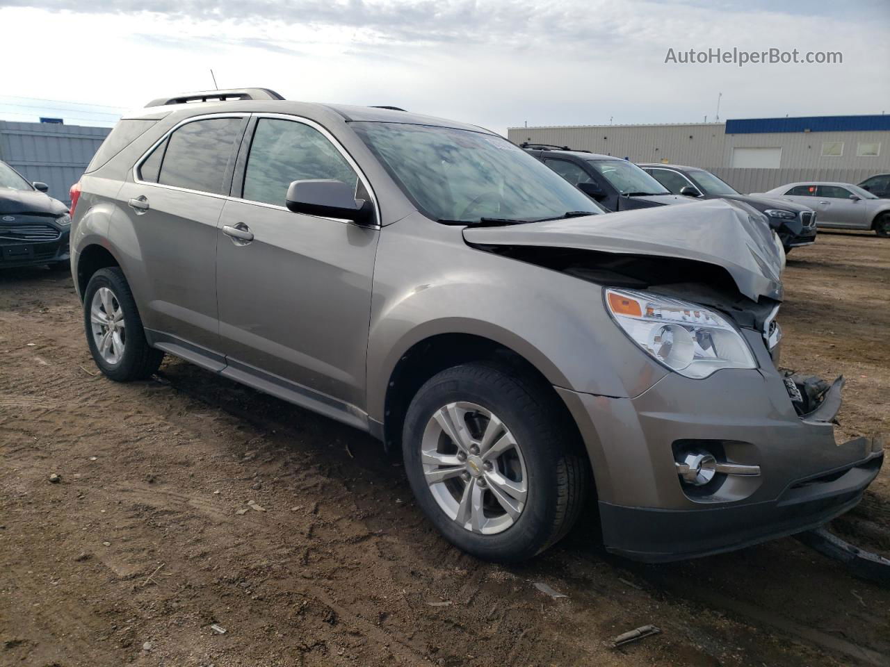 2012 Chevrolet Equinox Lt Silver vin: 2GNFLNEK1C6256434