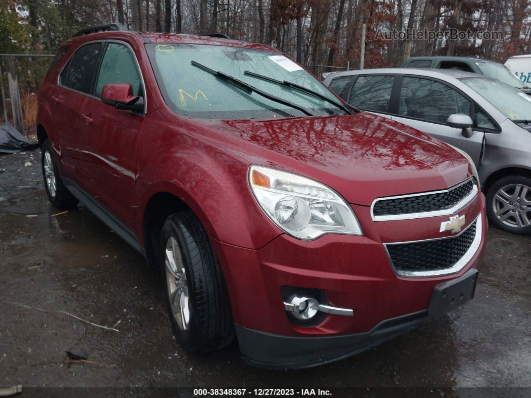 2012 Chevrolet Equinox 2lt Red vin: 2GNFLNEK1C6328023