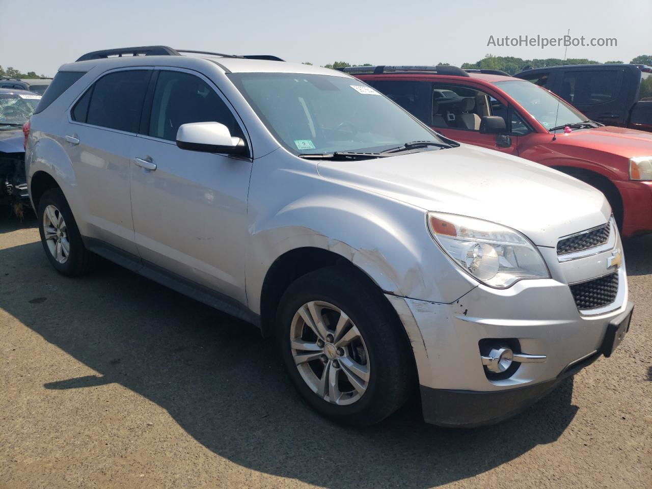 2012 Chevrolet Equinox Lt Silver vin: 2GNFLNEK2C6331836