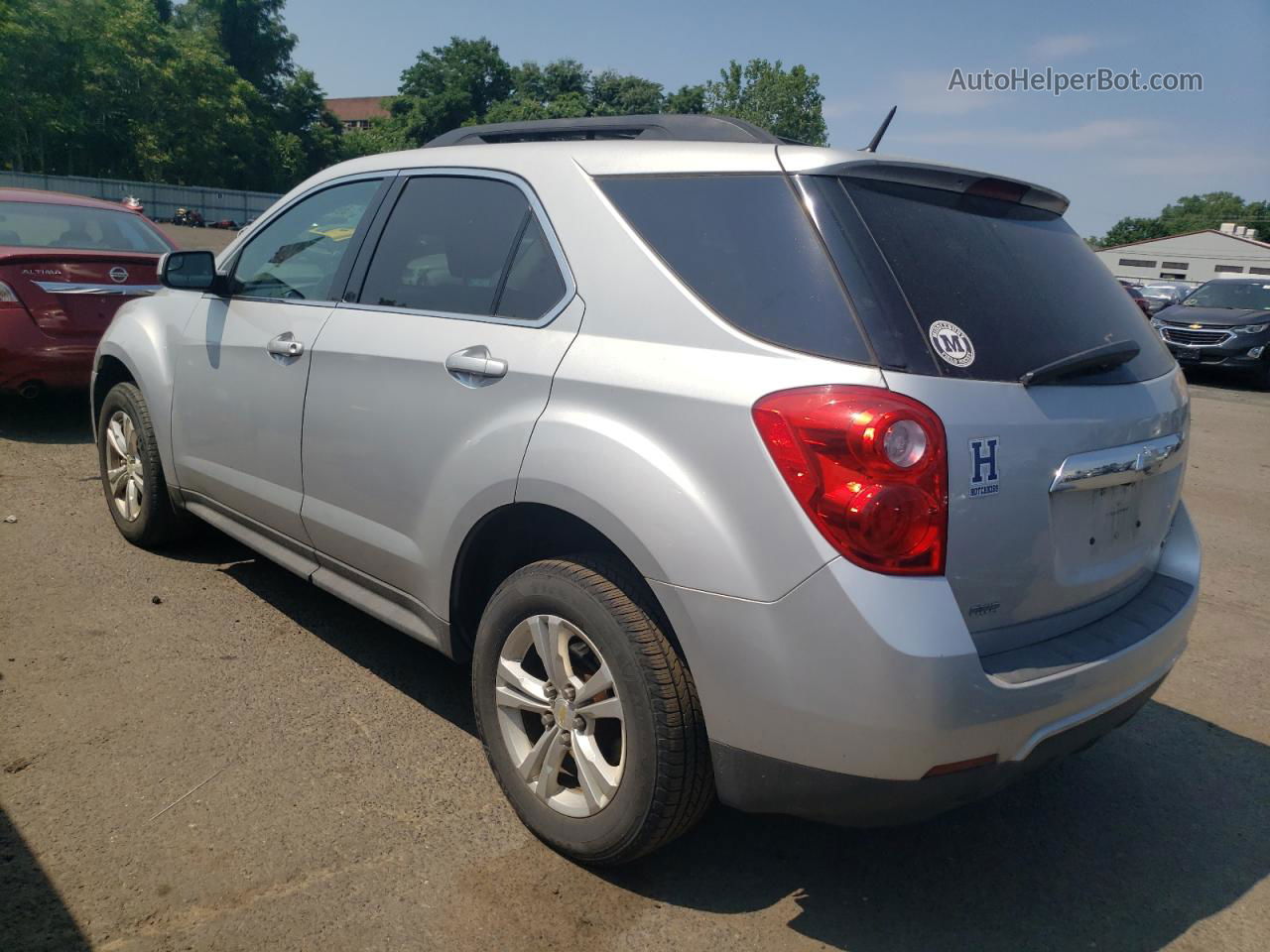 2012 Chevrolet Equinox Lt Silver vin: 2GNFLNEK2C6331836