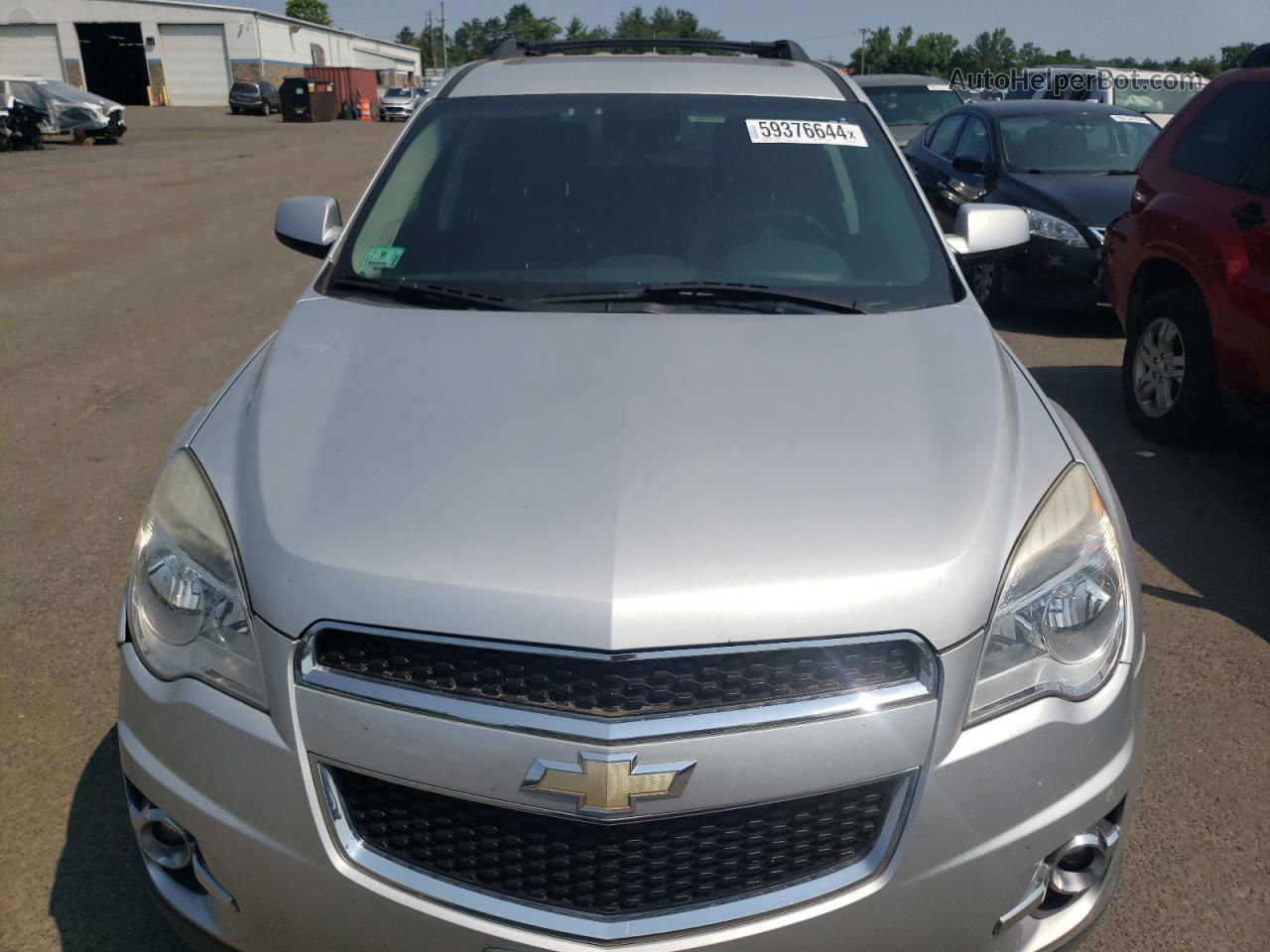 2012 Chevrolet Equinox Lt Silver vin: 2GNFLNEK2C6331836