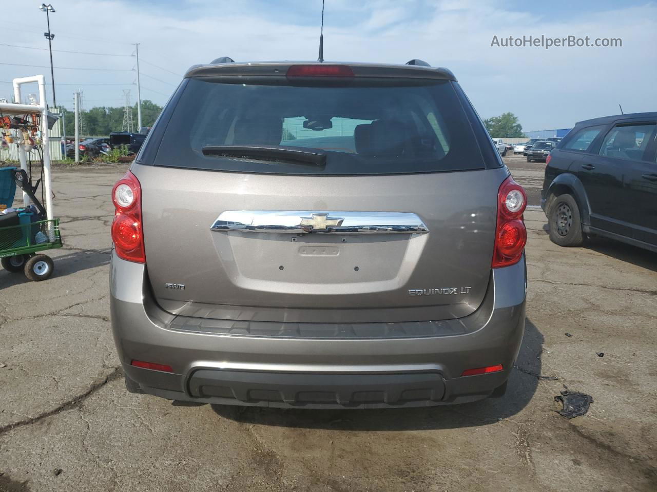 2012 Chevrolet Equinox Lt Желто-коричневый vin: 2GNFLNEK3C6354915