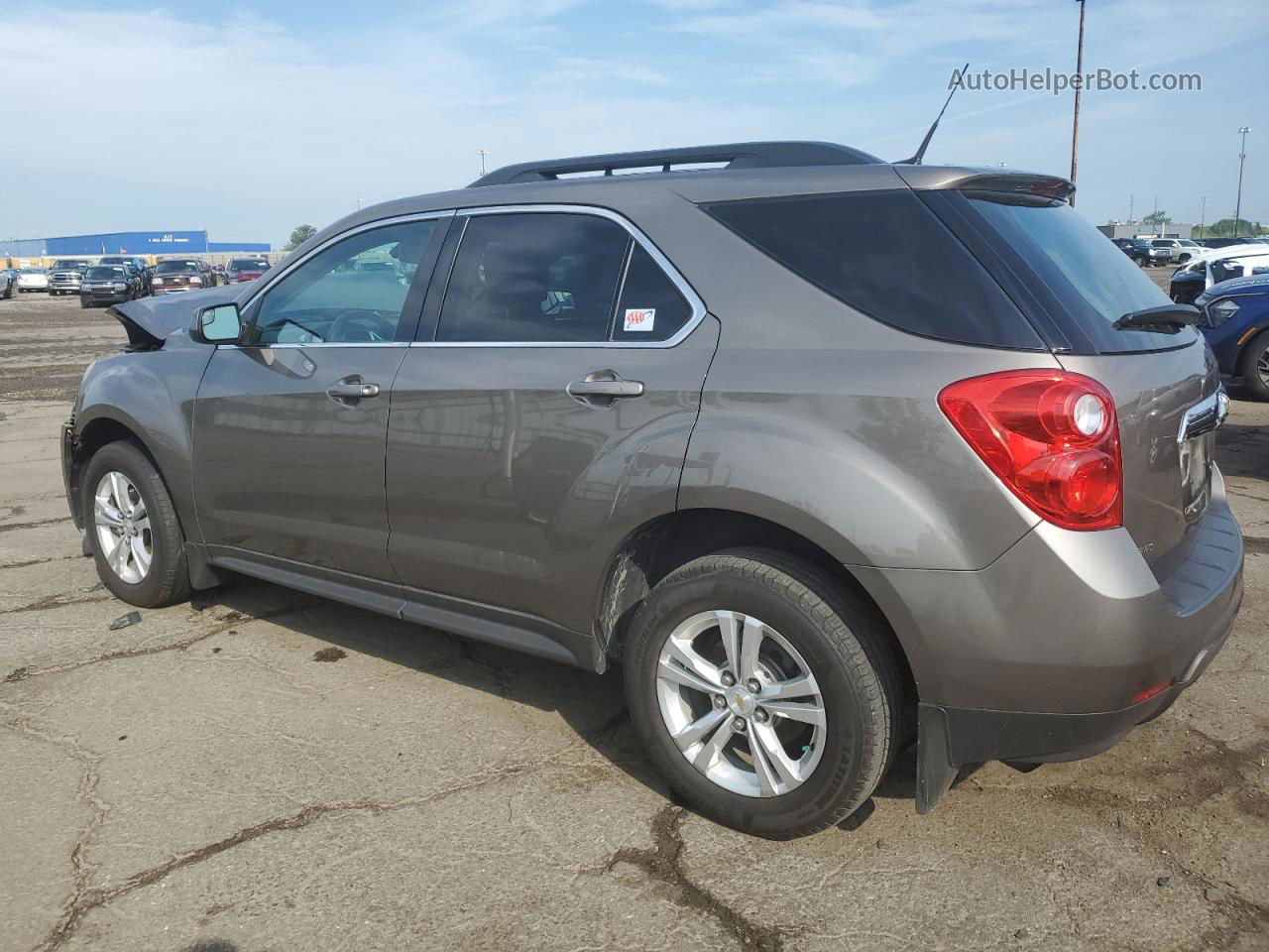 2012 Chevrolet Equinox Lt Желто-коричневый vin: 2GNFLNEK3C6354915