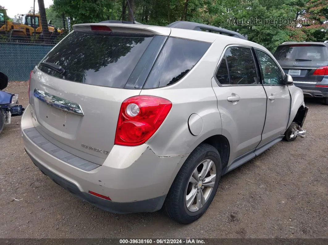 2012 Chevrolet Equinox 2lt Beige vin: 2GNFLNEK4C6111453