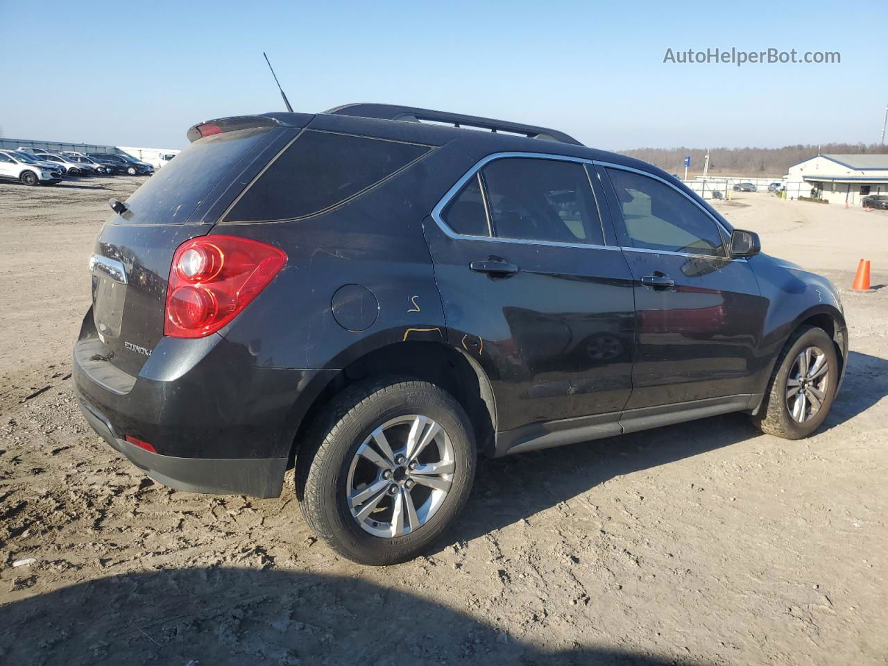 2012 Chevrolet Equinox Lt Black vin: 2GNFLNEK4C6380990