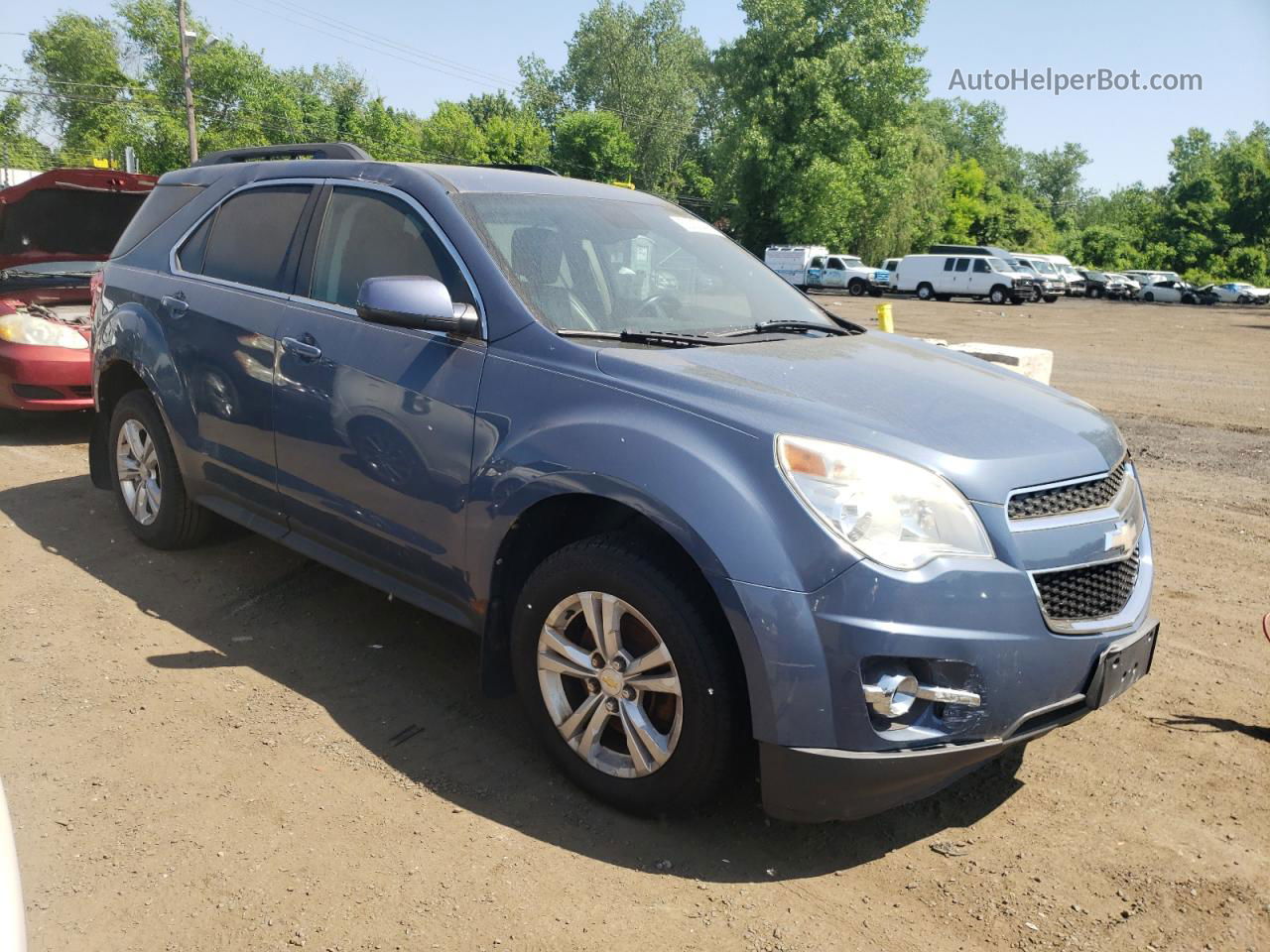 2012 Chevrolet Equinox Lt Blue vin: 2GNFLNEK5C6121005