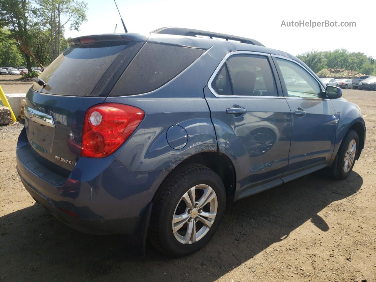 2012 Chevrolet Equinox Lt Blue vin: 2GNFLNEK5C6121005