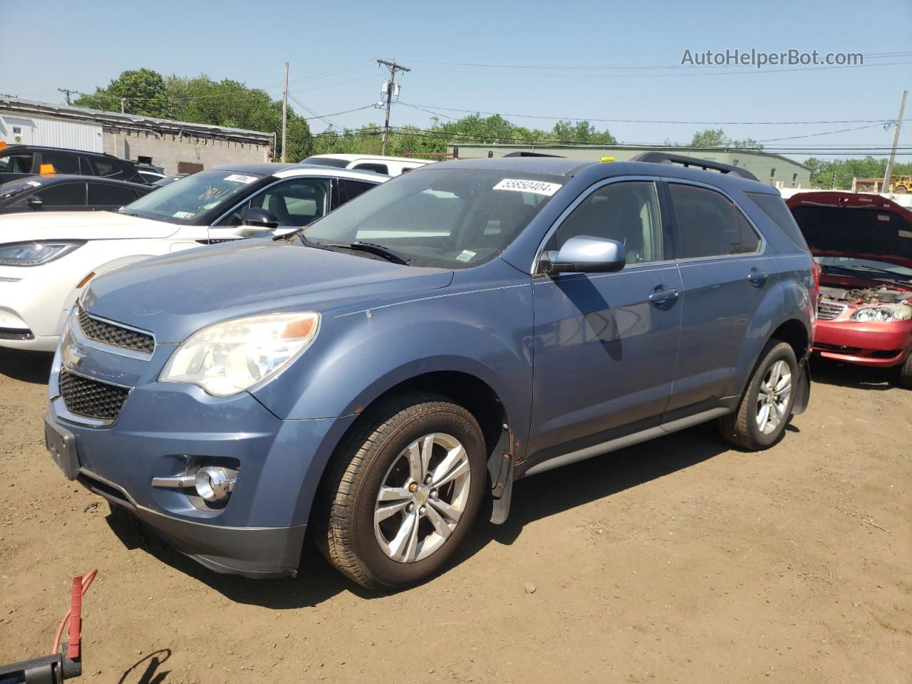 2012 Chevrolet Equinox Lt Blue vin: 2GNFLNEK5C6121005