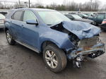 2012 Chevrolet Equinox Lt Blue vin: 2GNFLNEK8C6256141