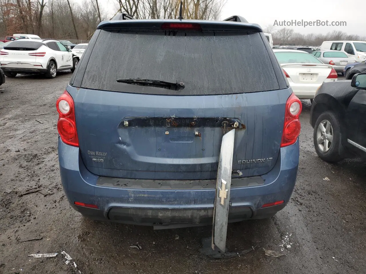 2012 Chevrolet Equinox Lt Blue vin: 2GNFLNEK8C6256141