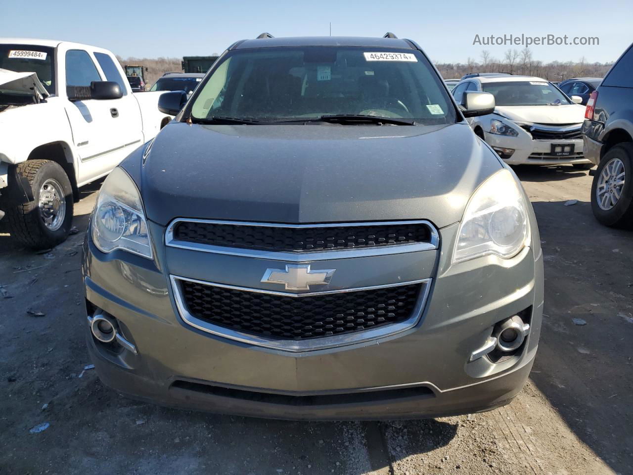 2012 Chevrolet Equinox Lt Gray vin: 2GNFLNEK8C6400383