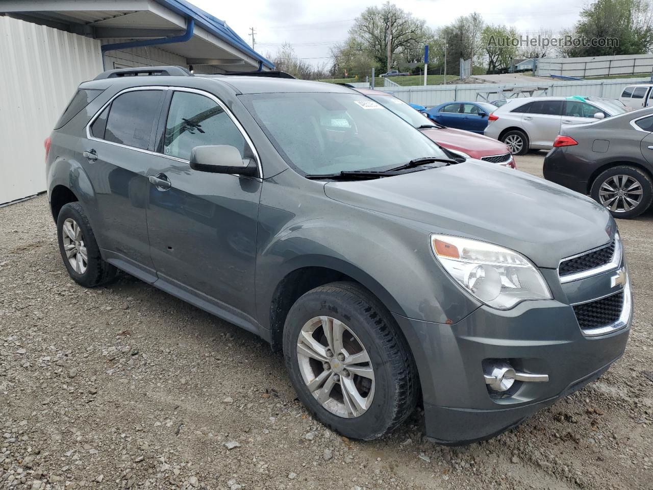 2012 Chevrolet Equinox Lt Gray vin: 2GNFLNEK8C6400383