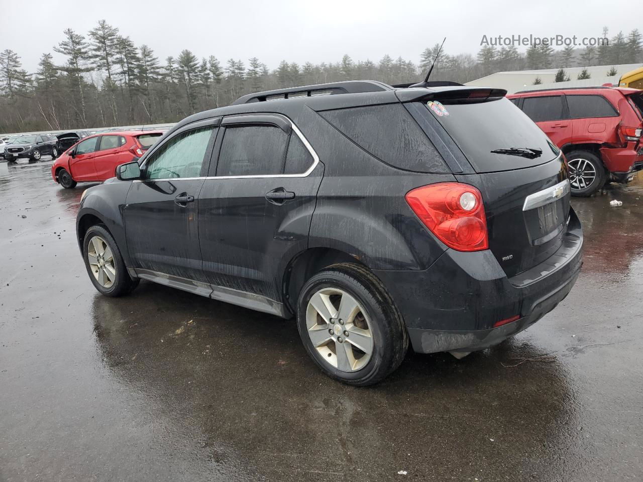 2012 Chevrolet Equinox Lt Black vin: 2GNFLNEKXC6189591