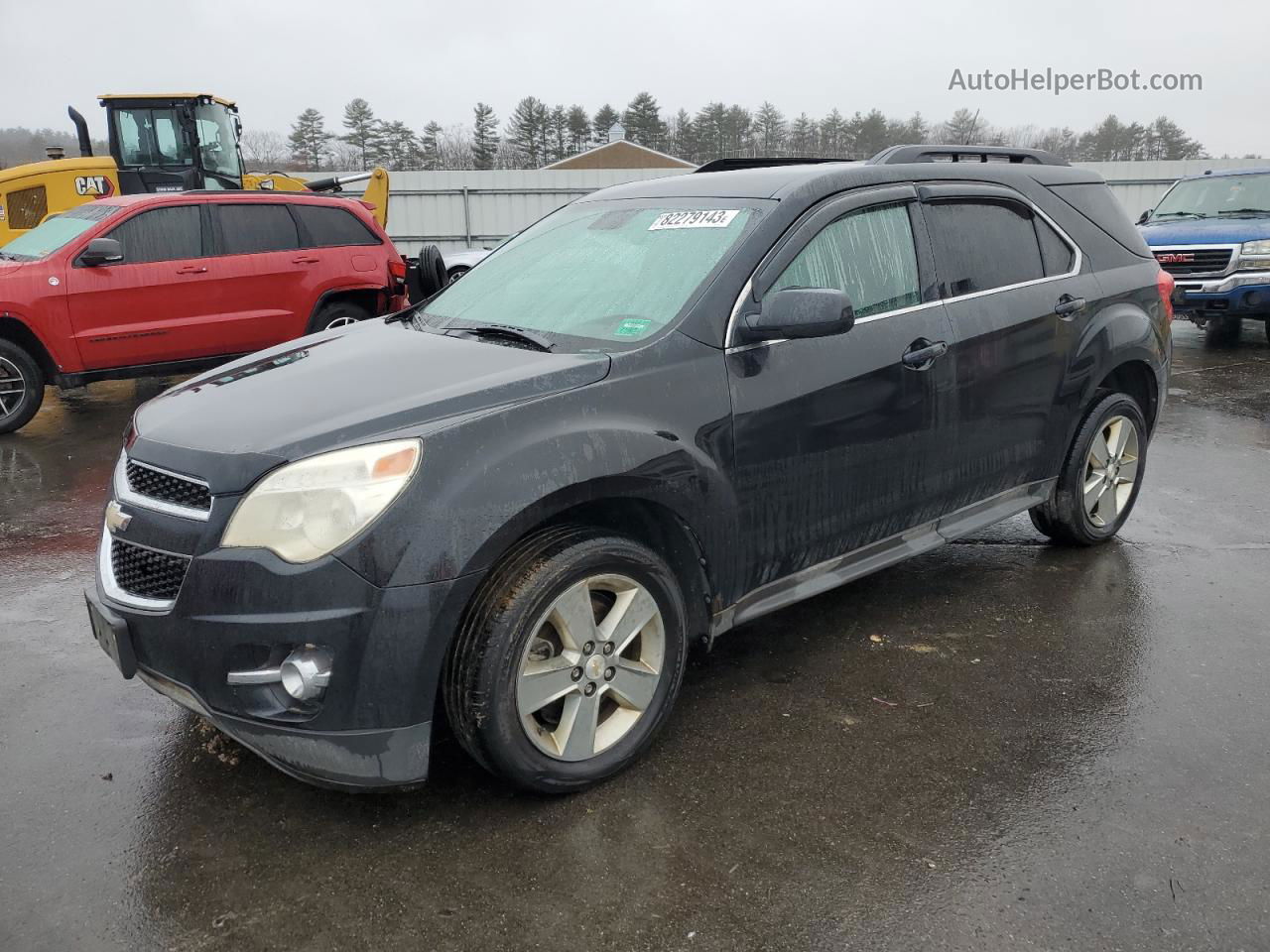 2012 Chevrolet Equinox Lt Black vin: 2GNFLNEKXC6189591