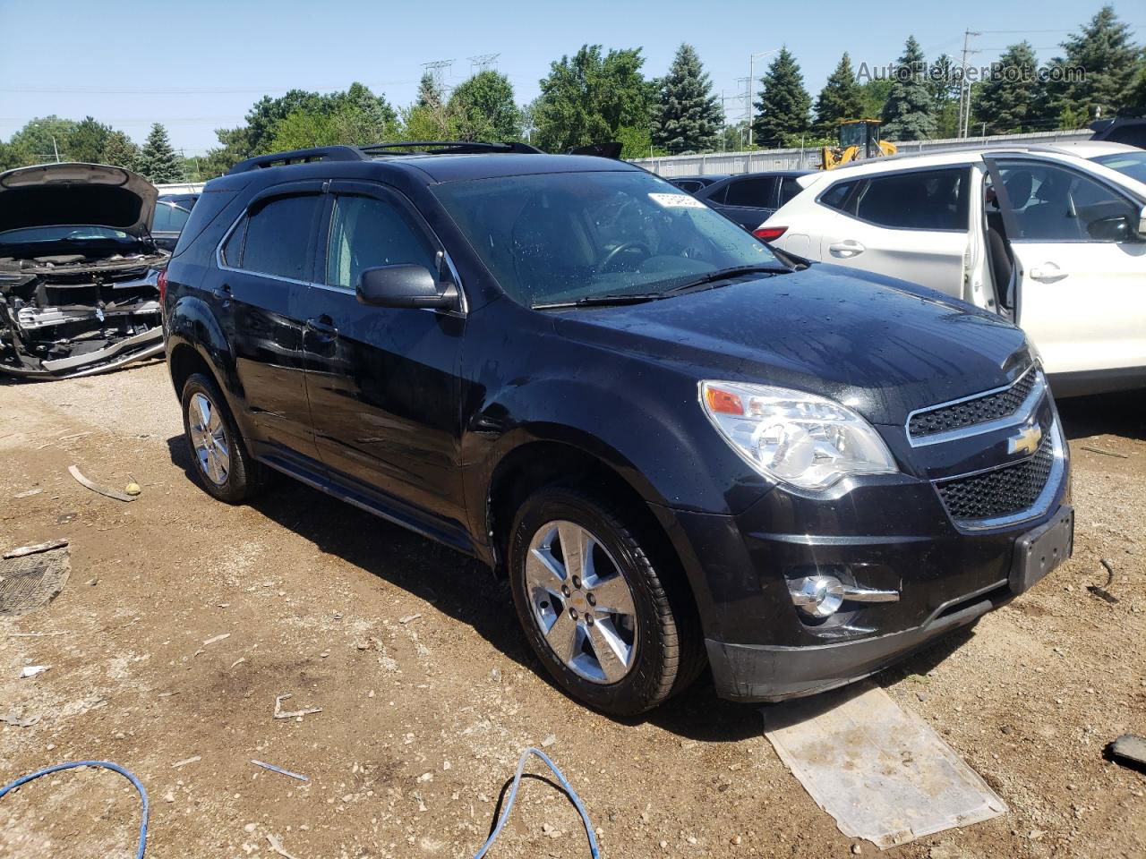 2012 Chevrolet Equinox Lt Черный vin: 2GNFLPE55C6138019