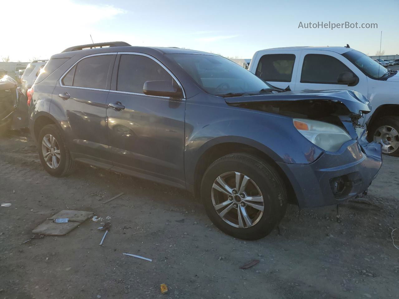 2012 Chevrolet Equinox Lt Blue vin: 2GNFLPE57C6253611