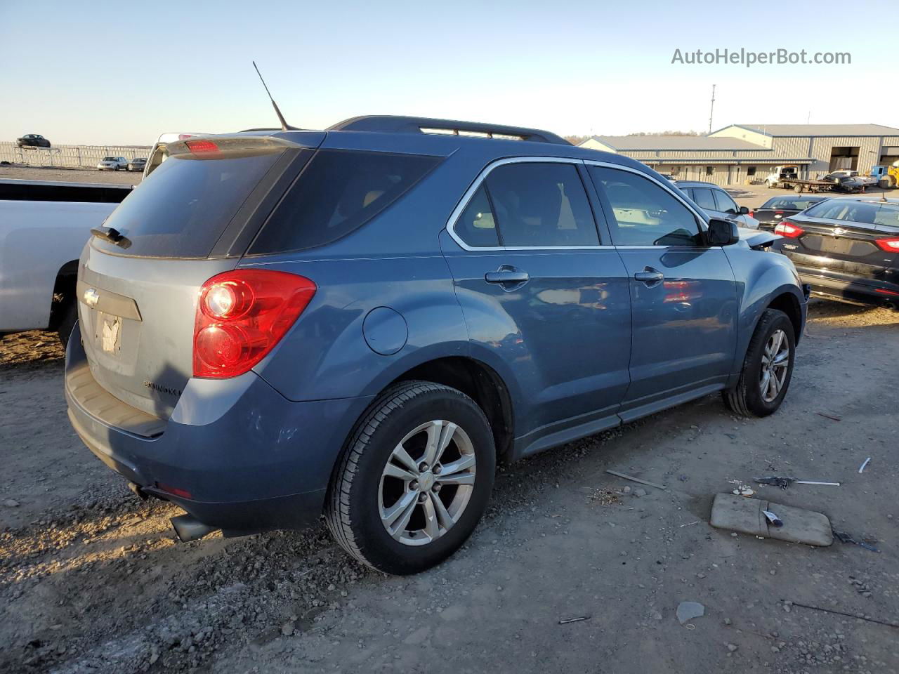 2012 Chevrolet Equinox Lt Blue vin: 2GNFLPE57C6253611