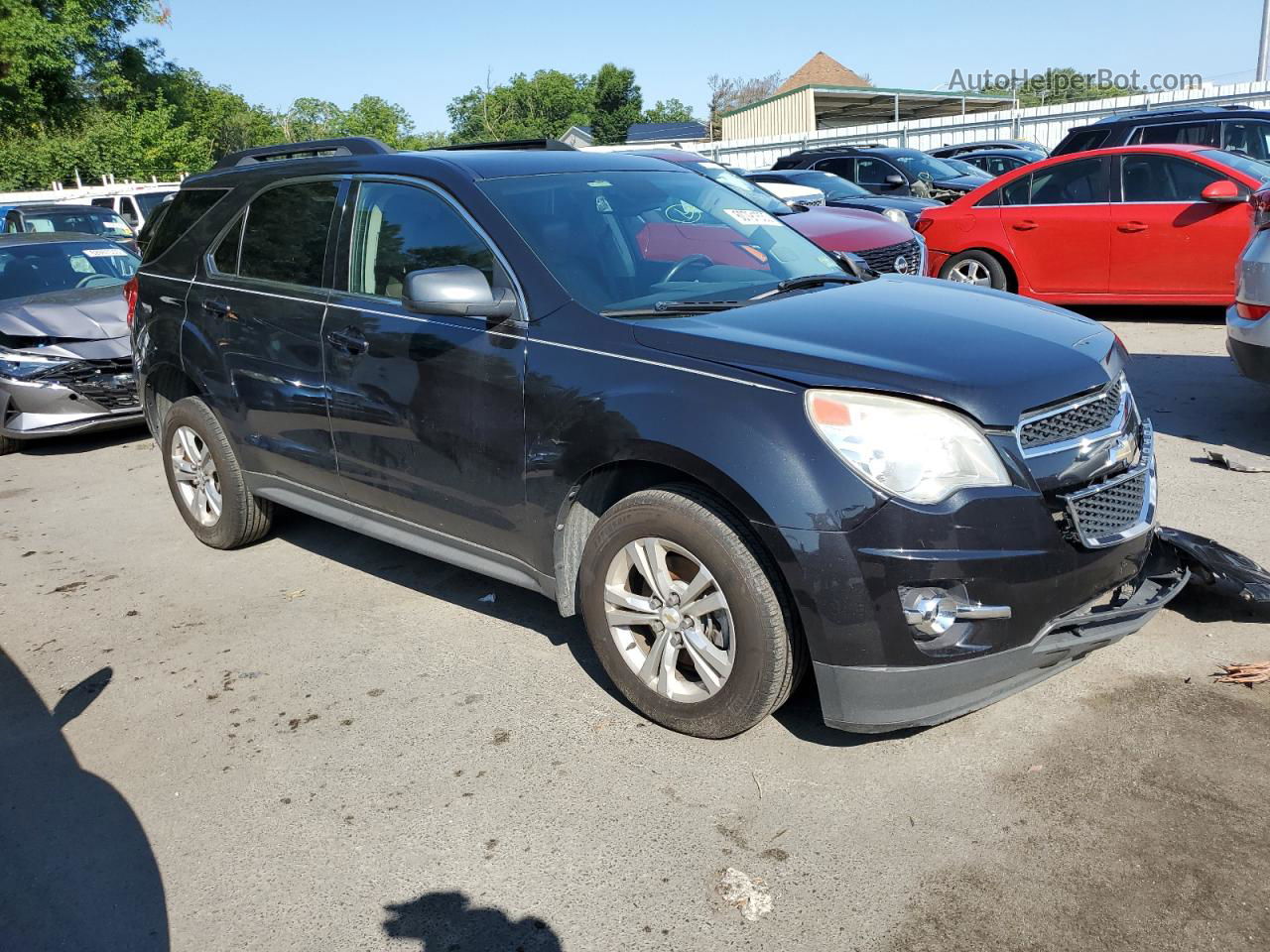 2012 Chevrolet Equinox Lt Black vin: 2GNFLPE57C6288021