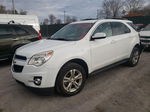 2012 Chevrolet Equinox Lt White vin: 2GNFLPE59C6334075