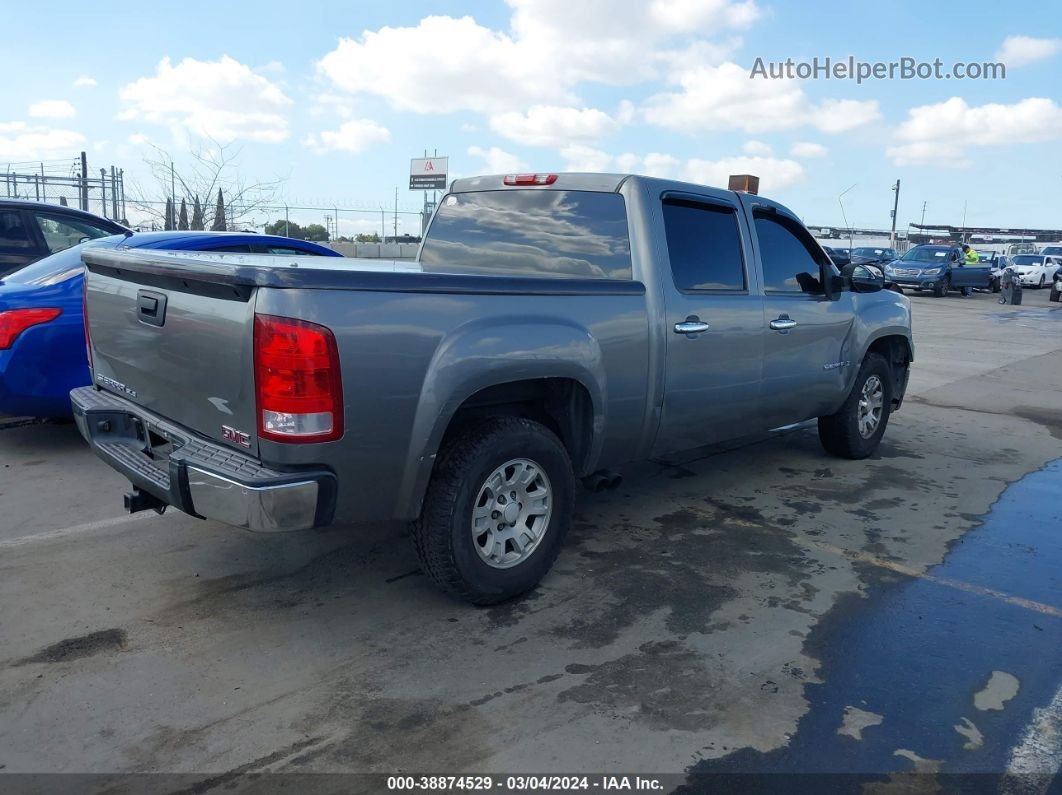 2007 Gmc Sierra 1500 Sle1 Gray vin: 2GTEC13C271633767