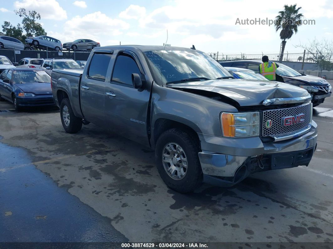 2007 Gmc Sierra 1500 Sle1 Серый vin: 2GTEC13C271633767