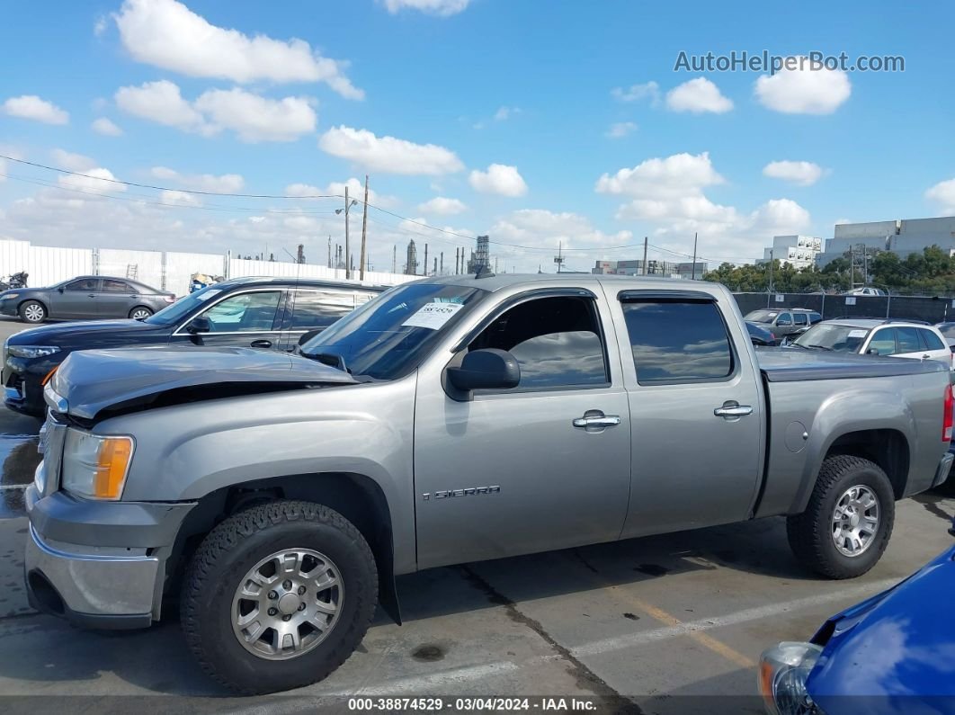 2007 Gmc Sierra 1500 Sle1 Gray vin: 2GTEC13C271633767