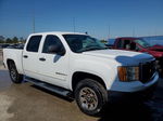 2008 Gmc Sierra C1500 White vin: 2GTEC13C381230950