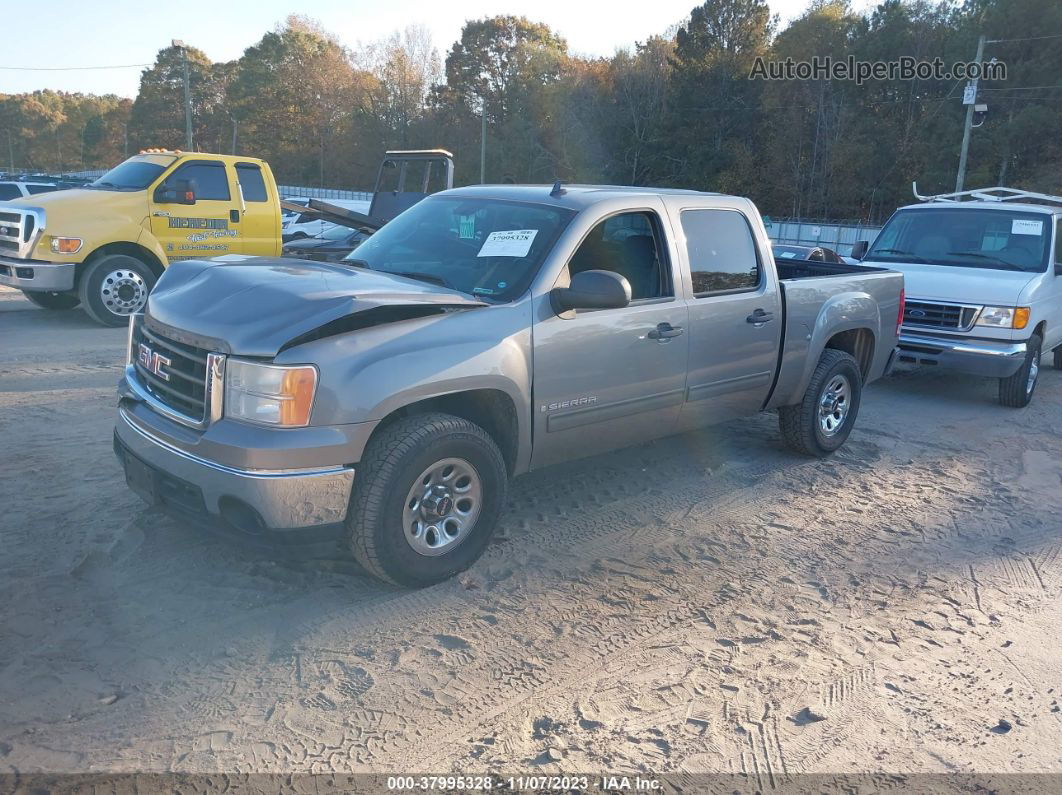 2008 Gmc Sierra 1500 Sle1 Silver vin: 2GTEC13C581130994