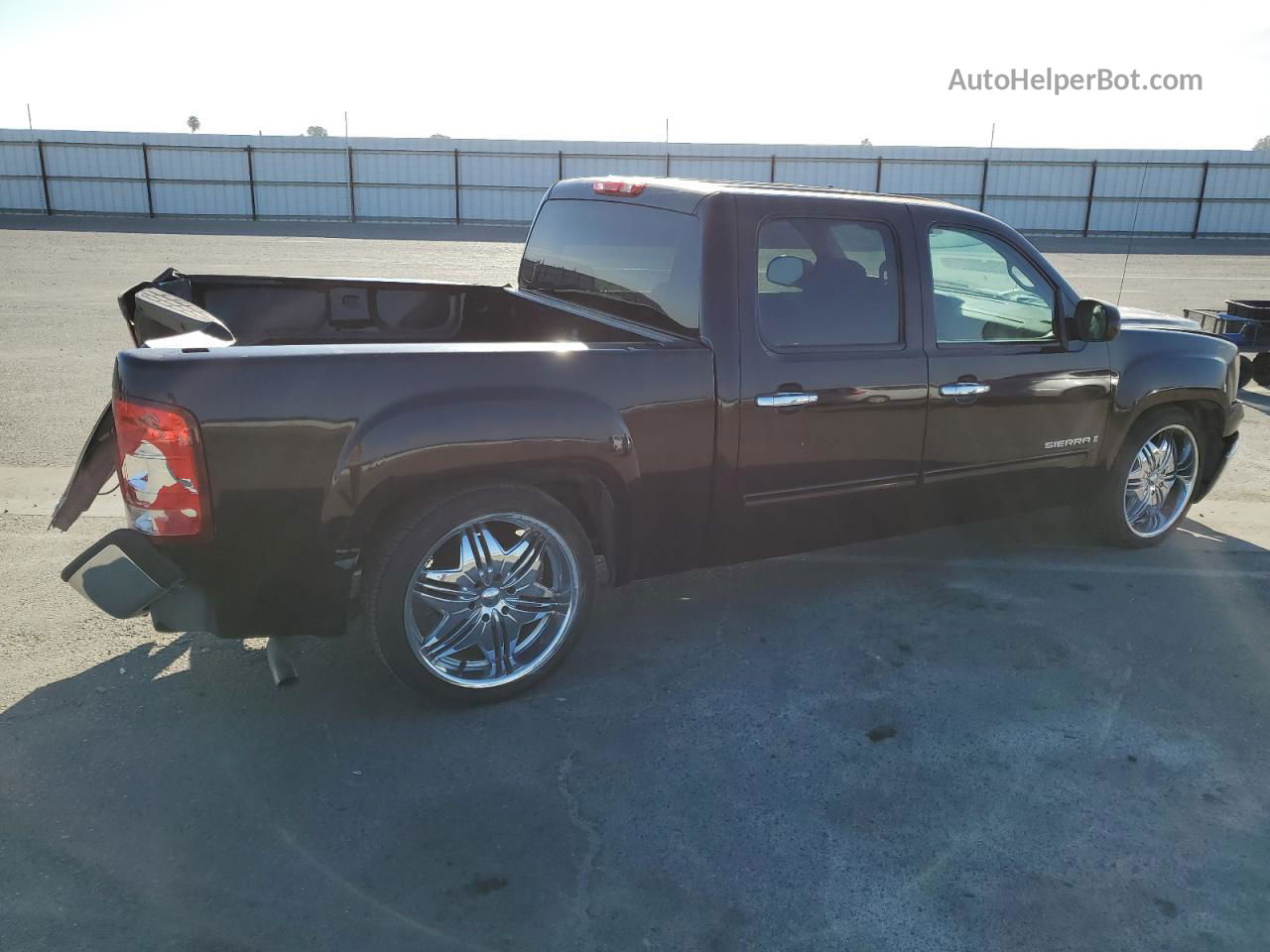 2008 Gmc Sierra C1500 Burgundy vin: 2GTEC13C681204889