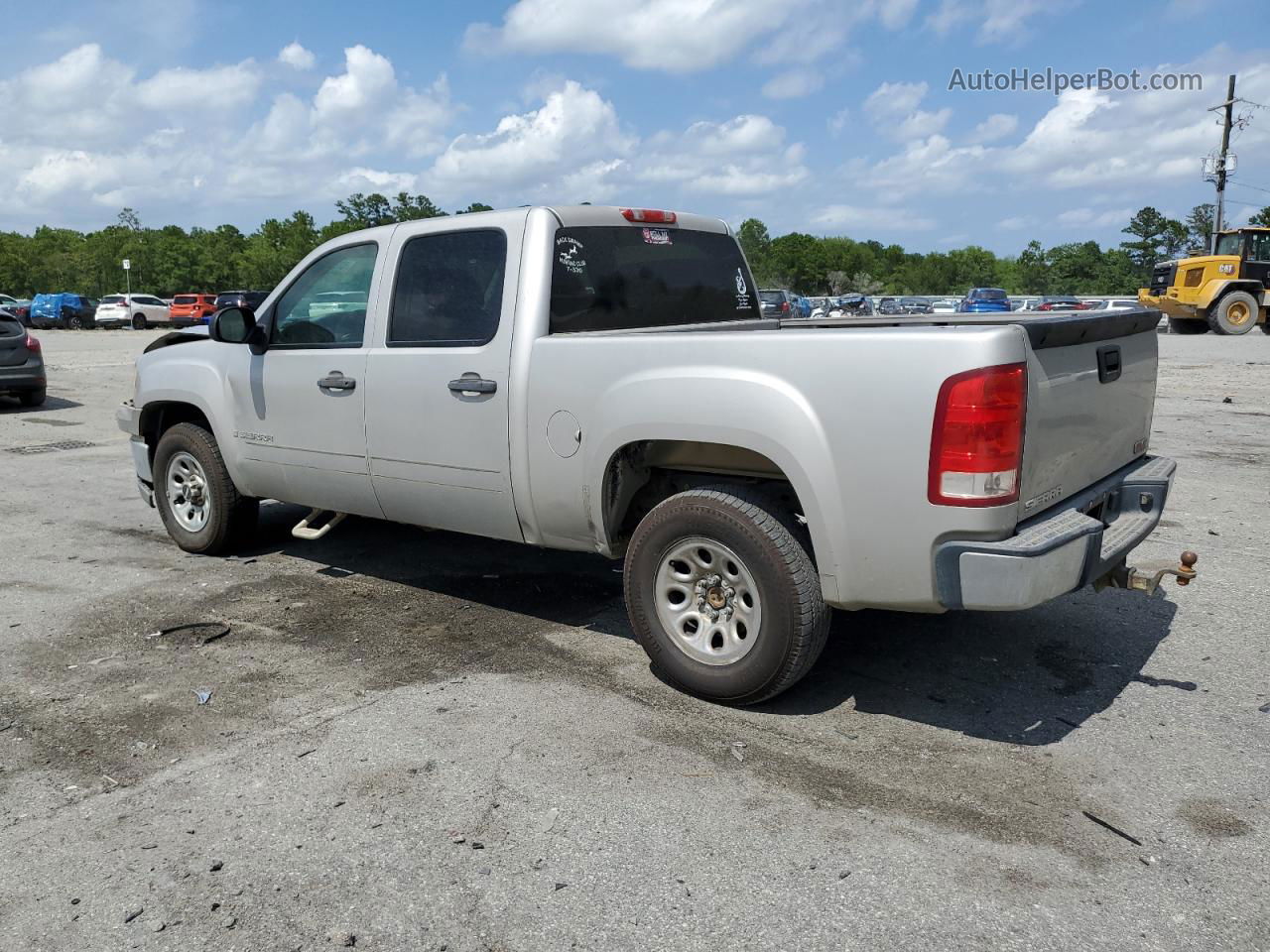 2008 Gmc Sierra C1500 Silver vin: 2GTEC13C781182658