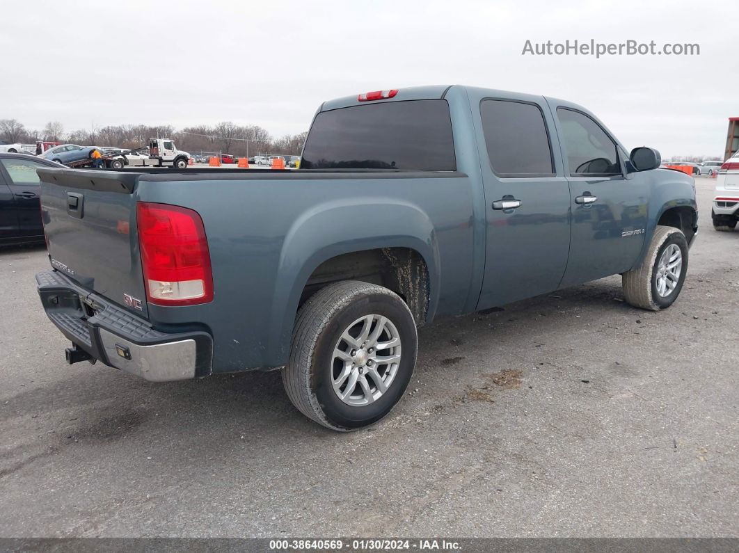 2007 Gmc Sierra 1500 Sle1 Blue vin: 2GTEC13C871512001