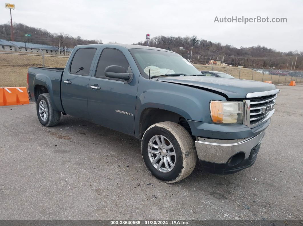 2007 Gmc Sierra 1500 Sle1 Blue vin: 2GTEC13C871512001